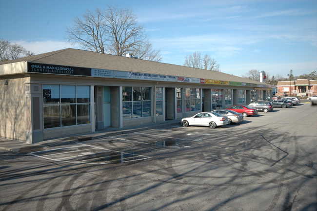 Modern interior with three tables and chairs Modern interior with three tables and chairs